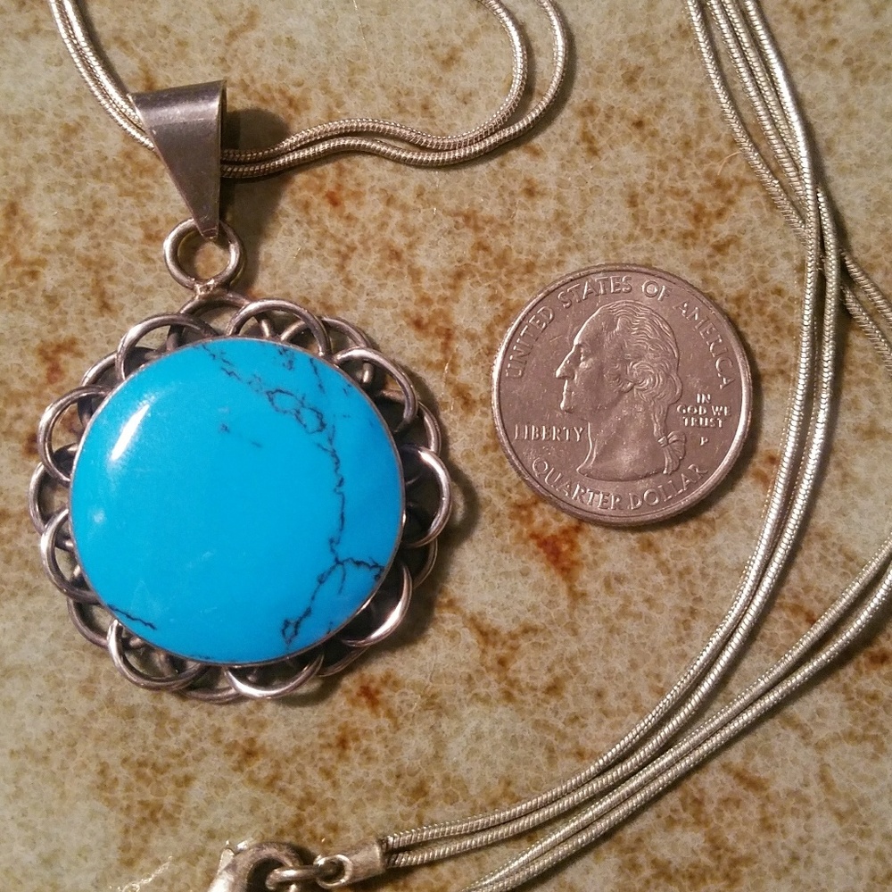 Turquoise Necklace - Picture 2 of 3